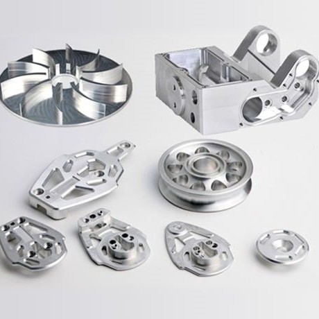 Parti in aluminio lavoràe co CNC